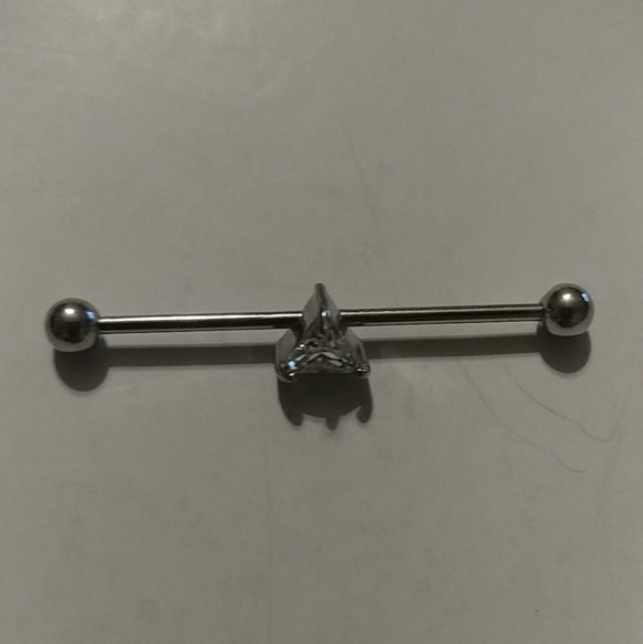Body Rage Industrial Piercing Barbell - Picture 3 of 3